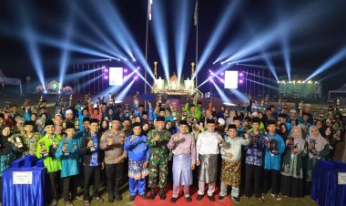 Bupati Tanjabbar Tutup MTQ Ke-52 Tingkat Kabupaten