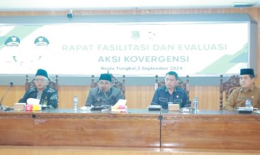 Perkuat Aksi Konvergensi Stunting, Bupati Tanjabbar Pimpin Rapat Evaluasi