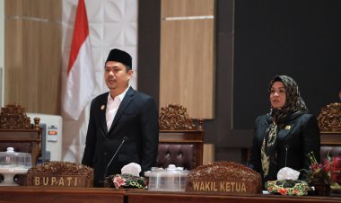Bupati Koltim Ikuti Rapat Paripurna Di DPRD, Bahas Raperda APBD Perubahan 2024