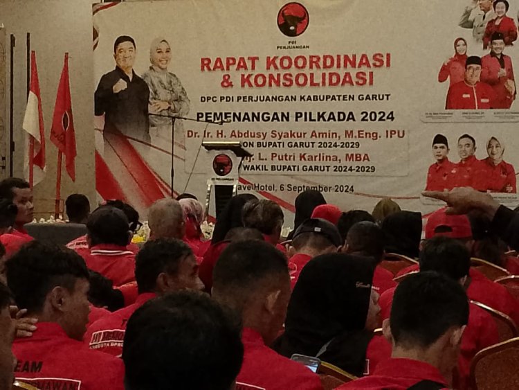 Rapat Koordinasi Dan Konsolidasi DPC PDI Perjuangan Di Fave Hotel