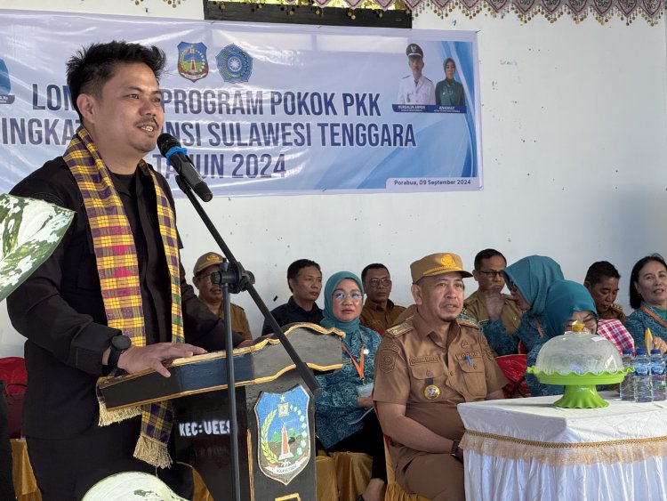 Desa Porabua Wakili Kolaka Timur Lomba 10 Program PKK Tingkat Provinsi