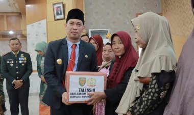 Pjs Bupati Tanjabbar Ikuti Upacara HUT TNI ke-79 di Alun-Alun Kualatungkal