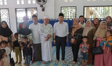 Pjs. Bupati Tanjabbar Kunker dan Safari Jumat di Desa Teluk Kulbi