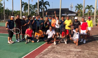 Disela-Sela Kesibukan Sosialisasi Dan Berkampanye, Calon Wali Kota Metro No. 02 Wahdi Siradjudin Mengajak Masyarakat Kota Metro Agar Tetap Menjaga Kesehatan Dengan Rajin Berolahraga