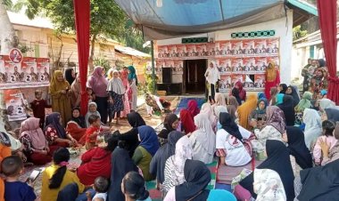 Ratusan warga Desa Gemuruh Serukan Kemenangan Paslon 02 Cici-Muklis, Begini Harapannya