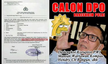 Memalukan..!! Ketum PWI Hendry Ch Bangun Mangkir dari Panggilan Polisi