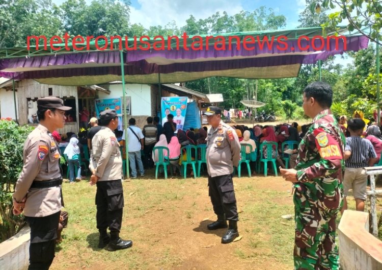 Ciptakan Pilkada Aman Dan Sejuk, Polisi Pam Kampanye di Way Kanan