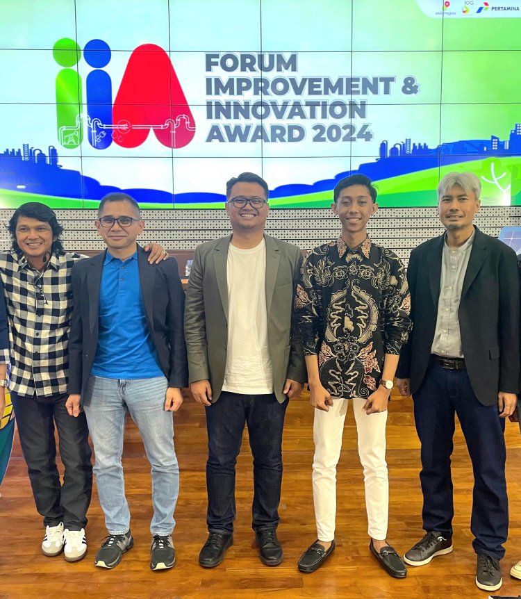 COO Aditya Muhamad Bintang hadir di Forum IIA Pertamina bertema "Driving Innovation: Pioneering Sustainable Energy and Community Development.