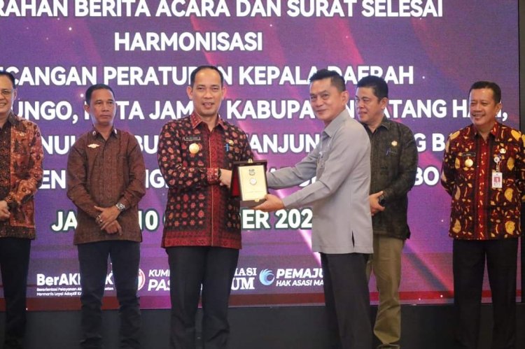 Pjs. Bupati Tanjabbar Dukung Penuh Harmonisasi Peraturan Daerah