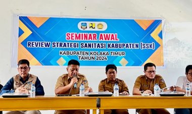 Gelar Seminar Penyusunan Dokumen Review Strategi Sanitasi, Pemda Koltim Jelaskan Ini