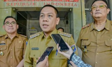 Beri Apresiasi, Pjs. Wali Kota Metro Saat Mengunjungi Dinas Perkim dan Dispora Metro