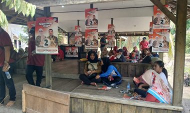 Tim Cici Muklis dan Emak-Emak Srikandi Rapatkan Barisan di Tungkal Ulu