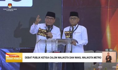WaRu Kuasai Materi Debat Pamungkas Putaran Ketiga yang digelar KPU Metro