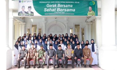 Peringatan HKN Ke-60, Pjs. Bupati Tanjab Barat Ajak Masyarakat "Gerak Bersama, Sehat Bersama"