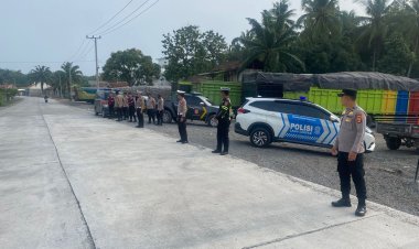 Jamin Rasa Aman Pengendara Dari Pungli, Polres Way Kanan Tingkatkan Patroli di Jalinsum 