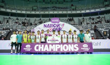 Indonesia Arena, Senayan, Menjadi Saksi Perjuangan Tim Futsal SMA Negeri 4 Metro Meraih Mimpi di Kancah Nasional. 