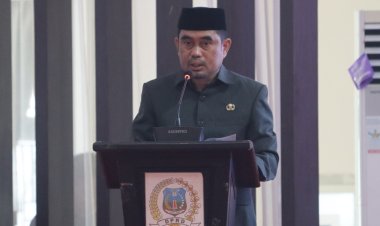 Hadiri Rapat Paripurna Di DPRD, Sekda Koltim Sampaikan Begini