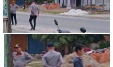 Tegak-Tegak Berfoto, Pihak Dishub Tanjung Jabung Barat Sebut Pemerintah Provinsi Jambi Saja Tidak Bisa Selesaikan Apalagi Kami