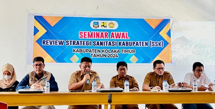 Gelar Seminar Penyusunan Dokumen Review Strategi Sanitasi, Pemda Koltim Jelaskan Ini