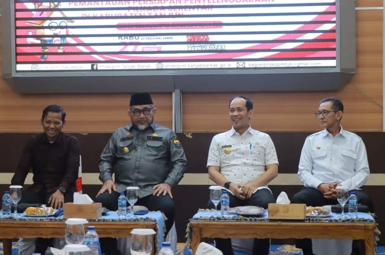 Pjs. Bupati Paparkan Kesiapan Jelang Pilkada Serentak di Tanjabbar 