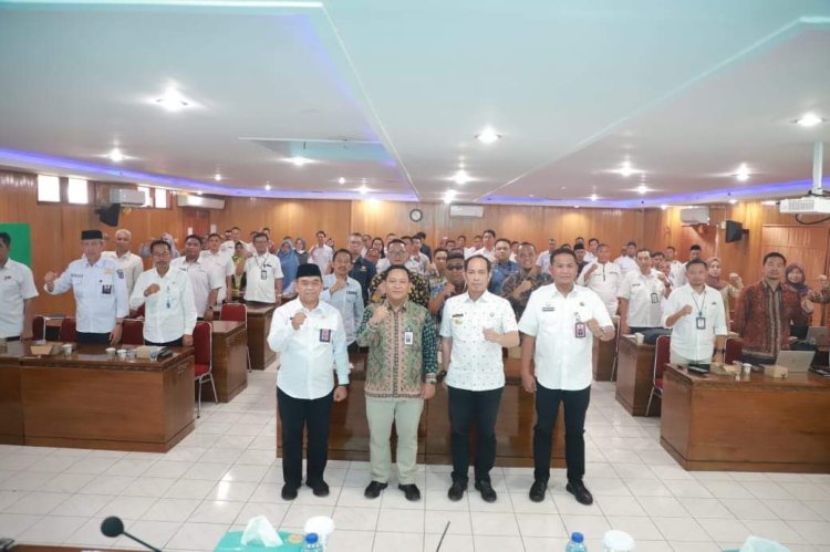 Pjs Bupati Tanjabbar Resmi Membuka Rapat Pleno TPAKD Tahun 2024