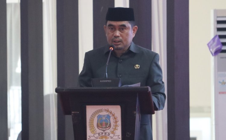 Hadiri Rapat Paripurna Di DPRD, Sekda Koltim Sampaikan Begini