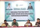 Gelar Sosialisasi Rancangan Perbup Tentang Sistem Kerja Birokrasi, Sekda Koltim Tegaskan Hal Ini