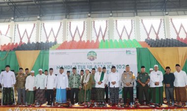 Harlah NU ke-102 dan Muslimat NU ke-79 di Tanjab Barat, Bupati Anwar Sadat Serukan Sinergi Umat untuk Indonesia Maslahat