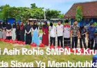 Ramadhan Penuh Berkah, SMPN 13 Krui Gelar Pembagian Tali Asih Kepada siswa-siswi