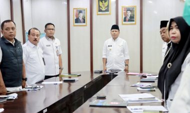 Wabup Katamso Ikuti Peluncuran Indeks Pencegahan Korupsi Daerah (IPKD) MCP 2025 Secara Virtual