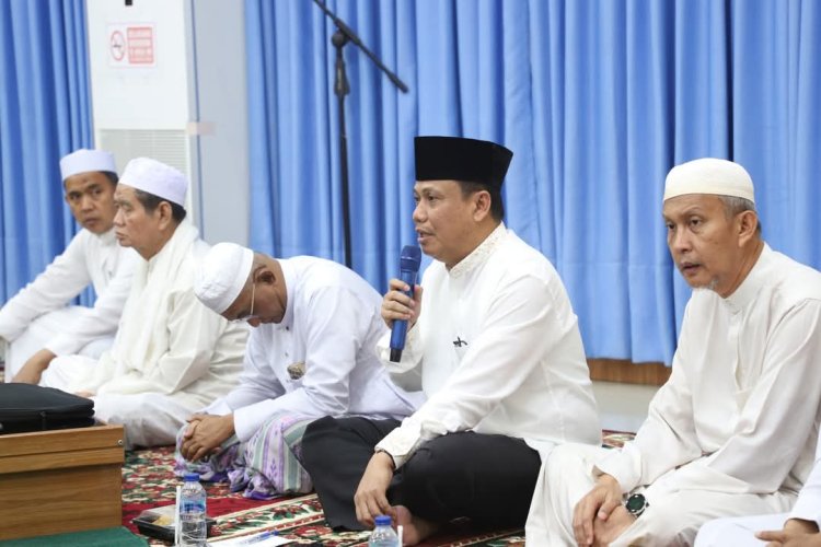 Pemkab Tanjung Jabung Barat Gelar Tausiah Ramadan 1446 H di Rumah Dinas Bupati