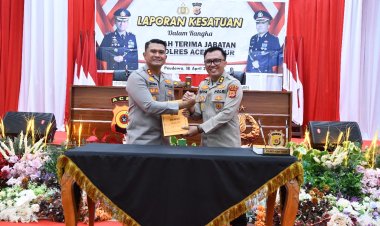 AKBP Irwan Kurniadi Resmi Jabat Kapolres Aceh Timur