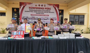 Operasi Sat Resnarkoba: Kejar Jaringan Pengedar Kokain, 6 Tersangka Ditangkap di Aceh dan Sumatera Utara