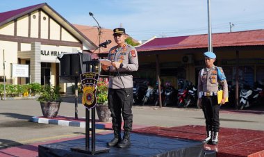 Kapolres Pidie Pimpin Upacara Kesadaran Nasional