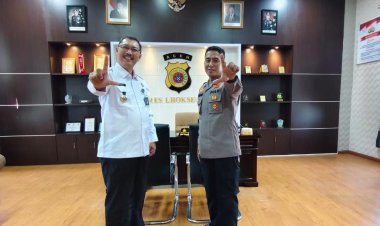 Kapolres Lhokseumawe Sambut Kunjungan Kalapas, Perkuat Sinergi Pemeliharaan Kamtibmas