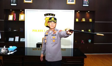 Personel Gendut Wajib Diet, Kapolres Lhokseumawe Gagas Program Postur Ideal Polri