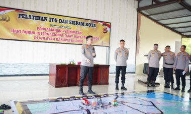 Polres Pidie Laksanakan TFG Dalam Rangka Kesiapan Pengamanan Hari Mayday 2025