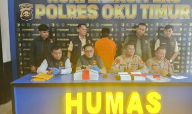 Eks Kepala Desa Perjaya Kecamatan Martapura, Kabupaten OKU Timur Ditetapkan Tersangka Korupsi Dana Desa Ratusan Juta