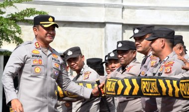 Siaga May Day, Polres Aceh Timur Gelar Latihan Dalmas