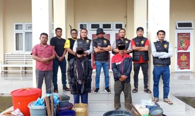 Meresahkan Masyarakat, Penjual Miras Diciduk Satreskrim Polres Bener Meriah