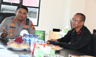 Perkuat Sinergi Pemeliharaan Kamtibmas, Kapolres Aceh Timur Sambut Kunjungan Kalapas Kelas IIB Idi