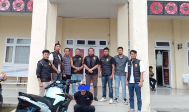 Sat Reskrim Polres Bener Meriah Berhasil Amankan Pelaku Kasus Curanmor