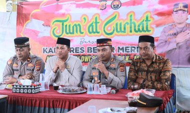 Polres Bener Meriah Gelar Jumat Curhat, Tampung Aspirasi Masyarakat
