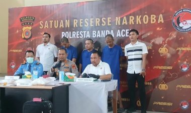 Dalam Lima Hari, Polresta Banda Aceh Dan Avsec Gagalkan Penyelundupan 5 Kg Sabu Di Bandara SIM