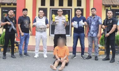 Kerjasama dengan DPO, Pemuda Aceh Utara Ditangkap, Dua Pucuk Senpi Diamankan