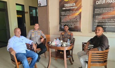 Kaperwil Aceh Media Online Danton dan Fahrid Jalin Silahturahmi dengan Kapolres Langsa