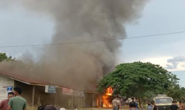 Perumahan Karyawan Ludes Terbakar, Kuat Dugaan PT.Tri Mitra Lestari Tidak Memiliki Tim Pengendali Kebakaran