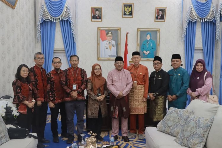 Bupati Tanjab Barat Terima Audiensi Kanwil DJPb Provinsi Jambi, Bahas Penguatan Sinergi dan Optimalisasi Dana Transfer
