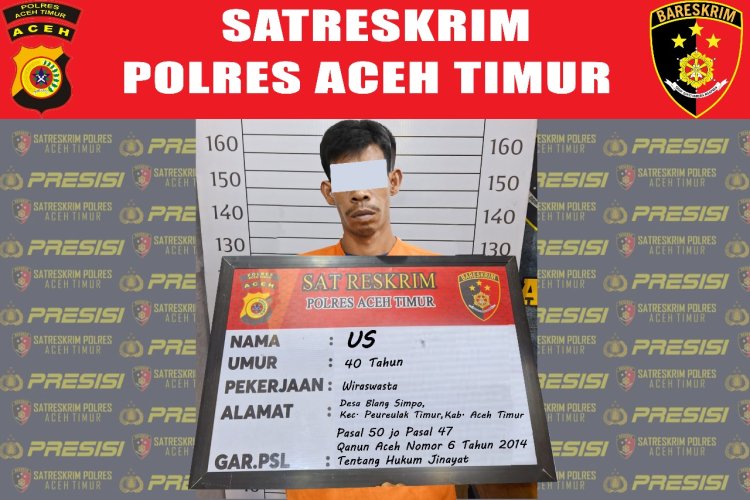 Dua Tahun DPO, Pelaku Pencabulan Terhadap Anak Berhasil Diamankan Oleh Satreskrim Polres Aceh Timur