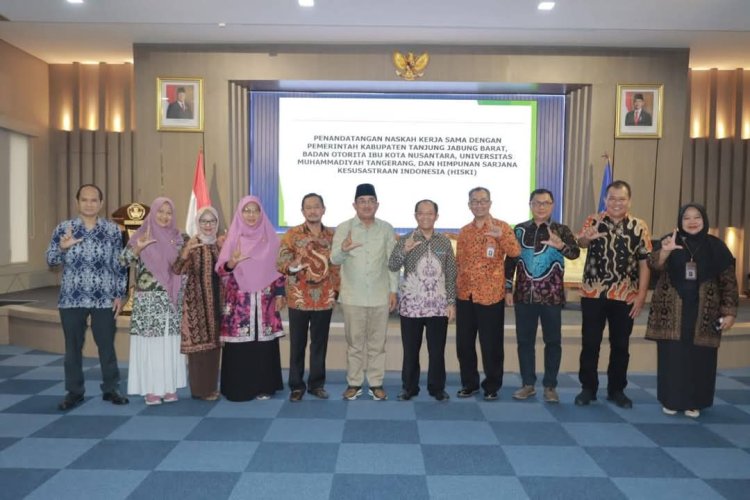 Pemkab Tanjab Barat Gandeng Badan Bahasa: Perkuat Akar Budaya Lewat Kolaborasi Strategis